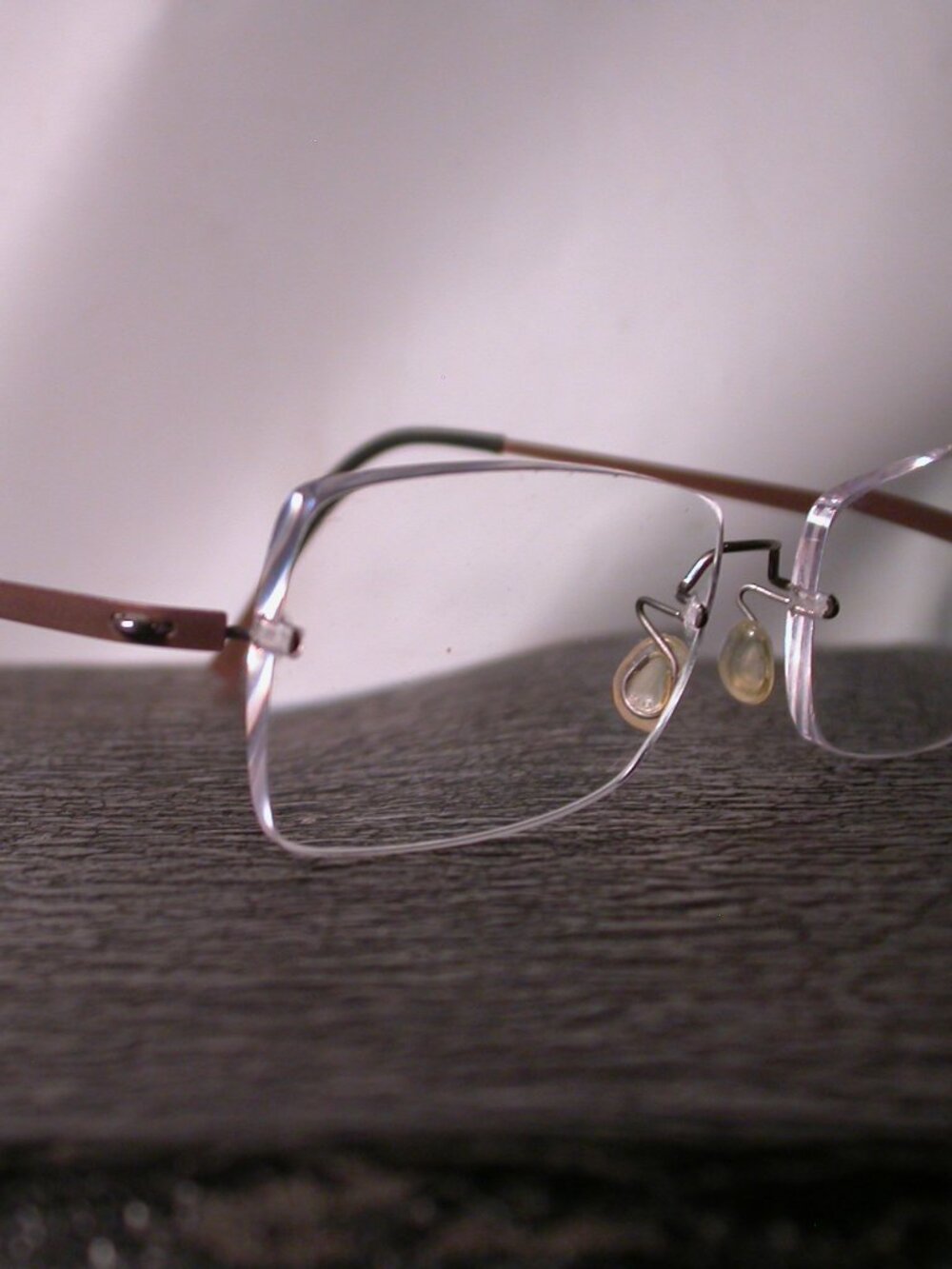 Lindberg Strip Bronze Spirit Titanium Modern Eyeglasses Frames Made in Denmark